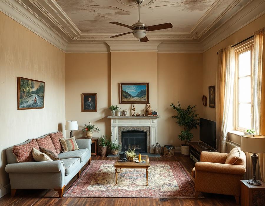 Interior Repaint — Woodstock before